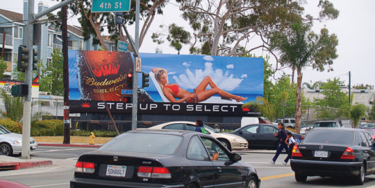 Billboards in Long beach