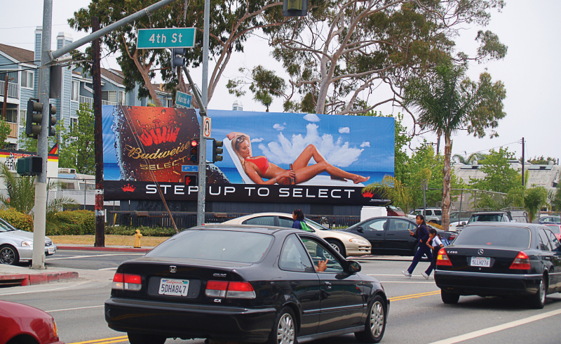 Billboards in Long beach